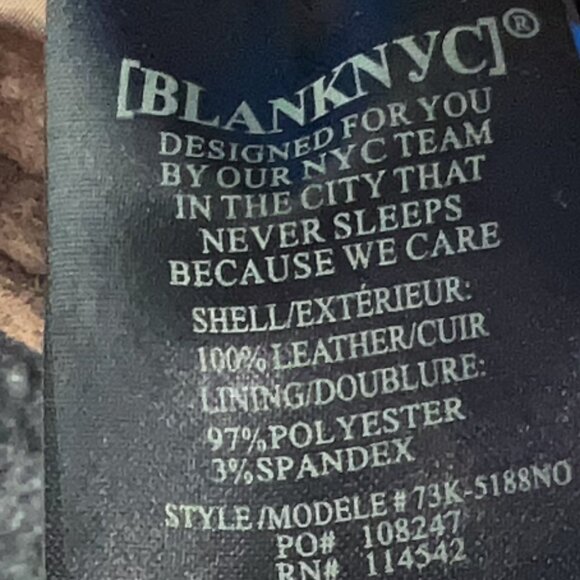 🎁 NWT Blank NYC Leather jacket - Picture 4 of 9